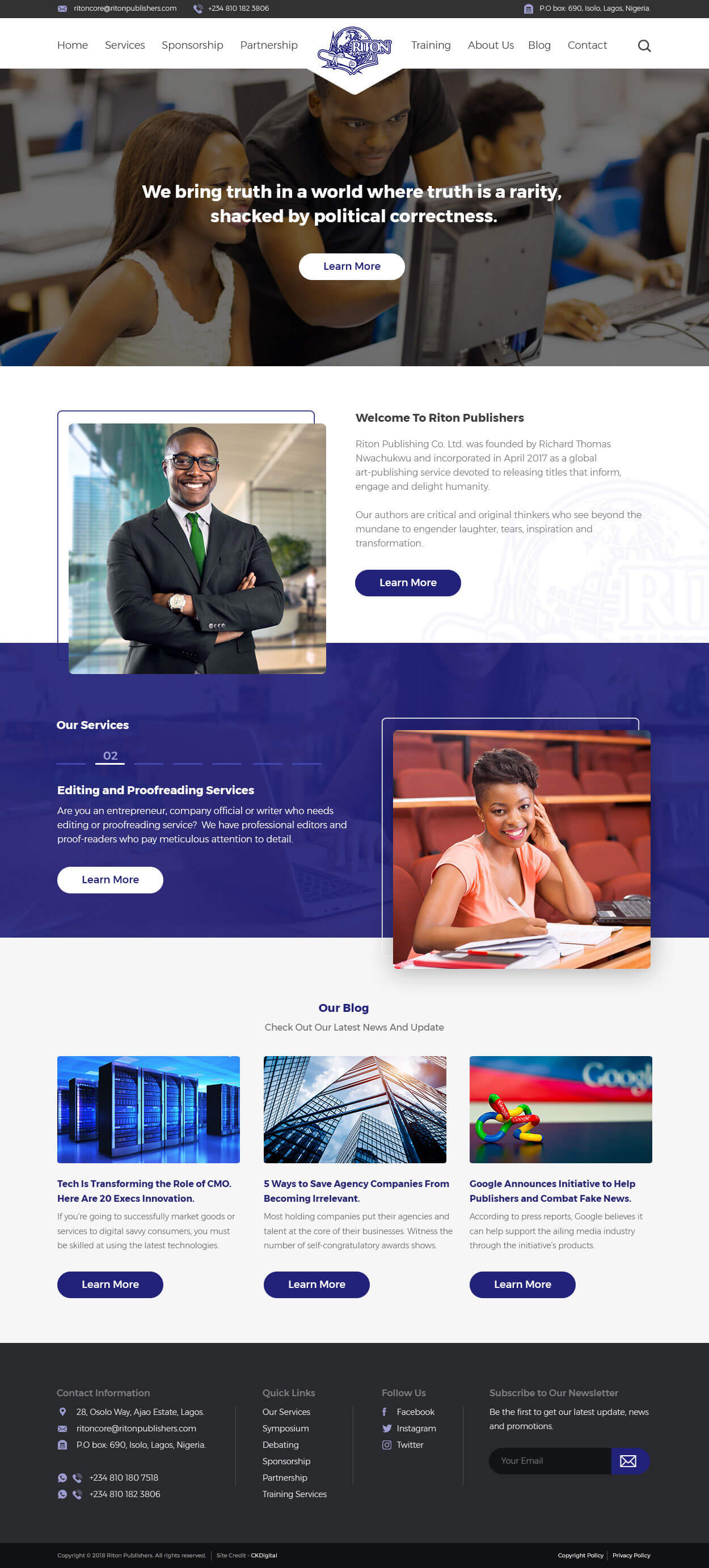 riton-publisher-web-design-project-page-1